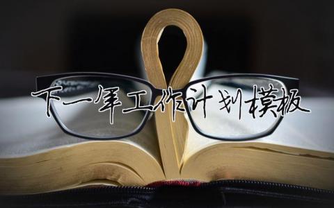 下一年工作計(jì)劃模板范文(精選20篇)