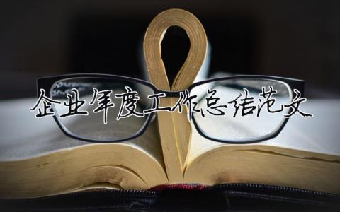 企業(yè)年度工作總結(jié)范文（精選合集12篇）