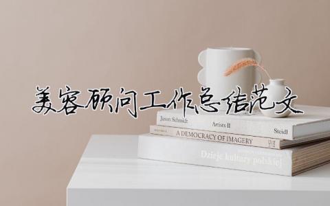 美容顧問工作總結范文（精選合集6篇）