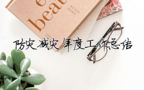 防災減災年度工作總結 防災減災年度工作計劃（精選合集9篇）