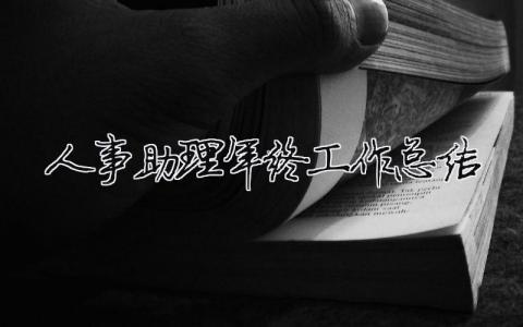 人事助理年終工作總結 人事助理年終工作總結（精選合集14篇）