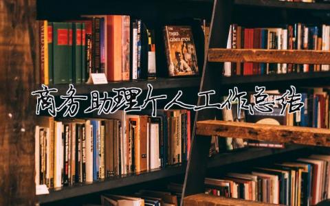 商務助理個人工作總結 商務助理個人工作總結（精選合集7篇）