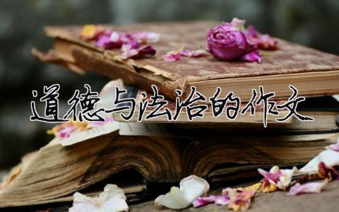 道德與法治的作文 道德與法治的作文200字（精選合集7篇）