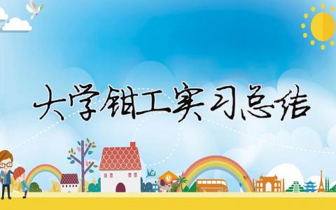 大學鉗工實習總結 大一鉗工實訓總結300字五篇（精選合集9篇）