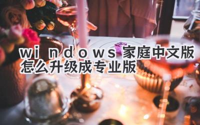 windows家庭中文版怎么升級成專業版