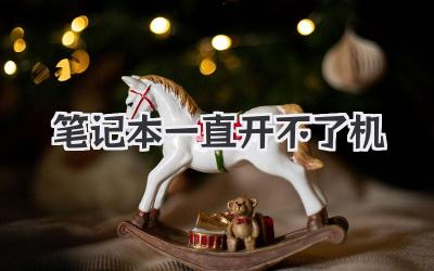筆記本一直開不了機(jī)