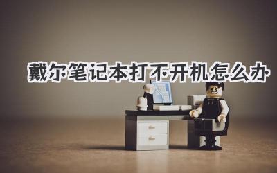 戴爾筆記本打不開機怎么辦
