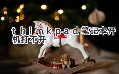 thinkpad筆記本開機打不開
