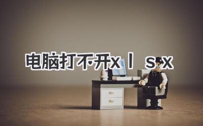 電腦打不開xlsx
